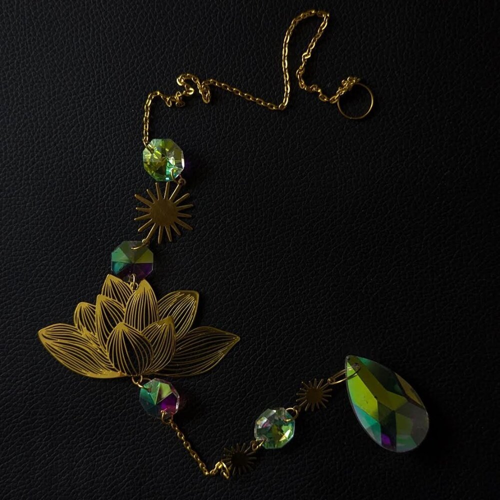 NEW Lotus Sun Catcher